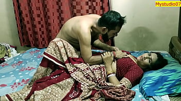 Desi housewife indulges in steamy threesome with husband's friend